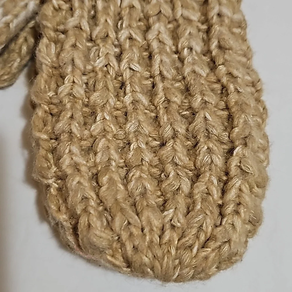 Universal Thread Women's One Size Tan Mittens New